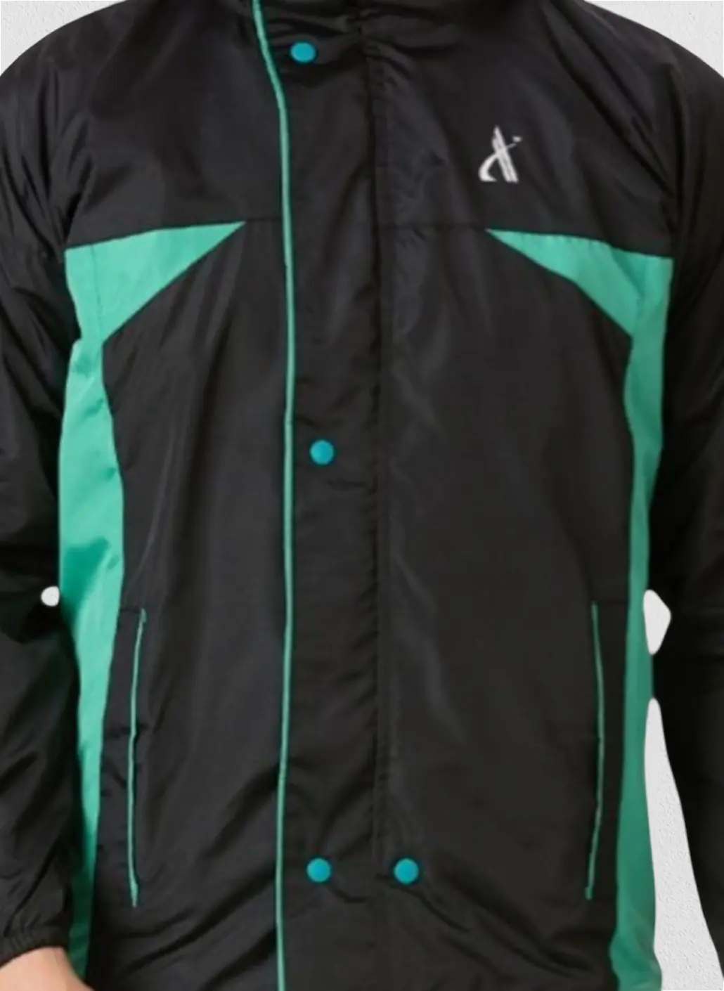 Black + Sea Green